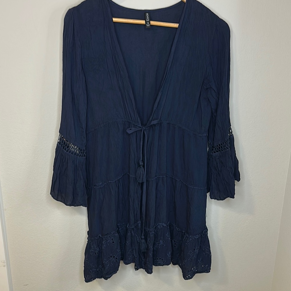 Bohme Navy Blouse